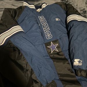 Vintage Dallas cowboys stater jacket